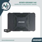 KICKER 11HS8 Hideaway™ Compact Powered 8" Underseat Subwoofer Genuine