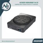 Kicker 46HS10 Hideaway Series 10" Compact Powered Subwoofer with 180watt Amp Genuine