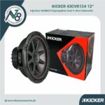 Kicker CompVR 43CVR124 12" Subwoofer with Dual 4-ohm Voice Coils Genuine