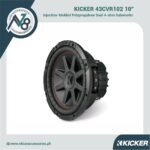 Kicker CompVR 43CVR102 10" Subwoofer with Dual 2-ohm Voice Coils Genuine