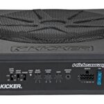Kicker 46HS10 Hideaway Series 10" Compact Powered Subwoofer with 180watt Amp Genuine - Image 3