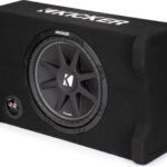 Kicker 48CDF124 Comp Series Sealed Downward-Firing Enclosure with 12" 4-Ohm Subwoofer Genuine - Image 2