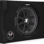 Kicker 48CDF124 Comp Series Sealed Downward-Firing Enclosure with 12" 4-Ohm Subwoofer Genuine - Image 5
