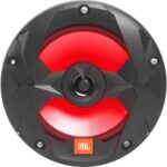 JBL MS65LW 6.5" 2-Way Marine Speaker 75watts RMS with RGB LED lighting (Black) Genuine - Image 5