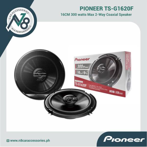 Pioneer TS-G1620F 6.5" 2-Way Coaxial Speaker Genuine