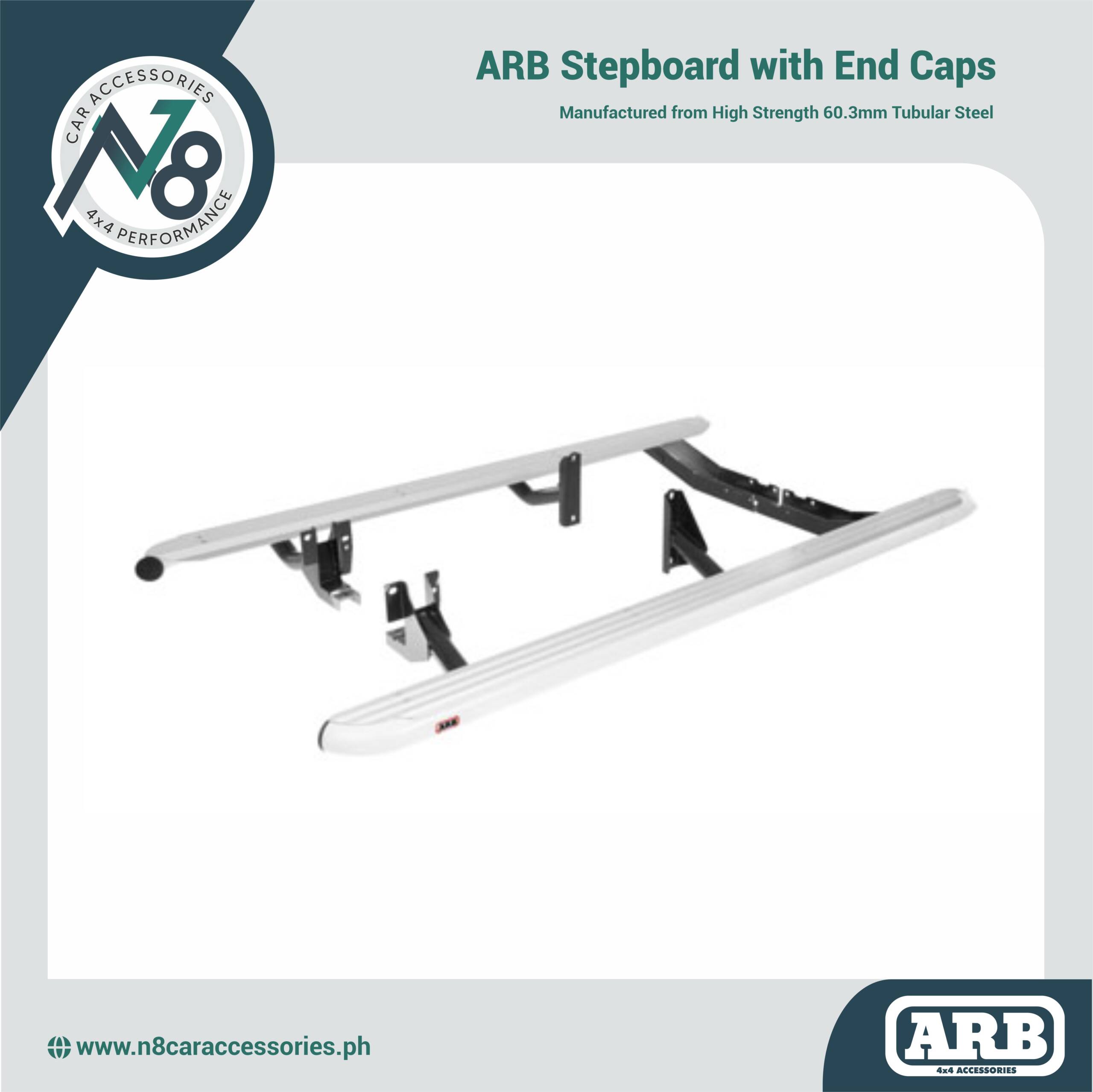 ARB Stepboard with Endcap Genuine