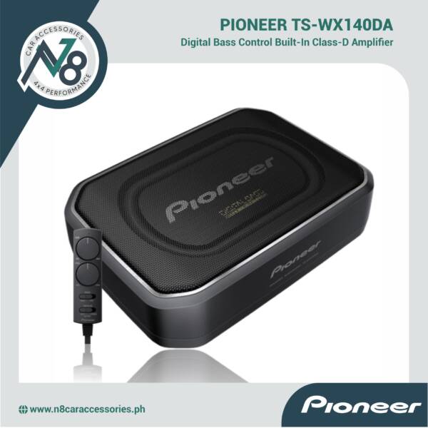 Pioneer TS-WX140DA Compact Underseat Subwoofer Genuine