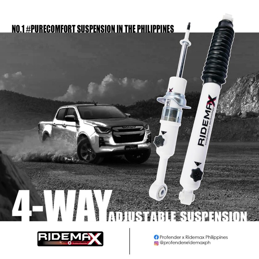 Ridemax Suspension 4-Way Adustable 2