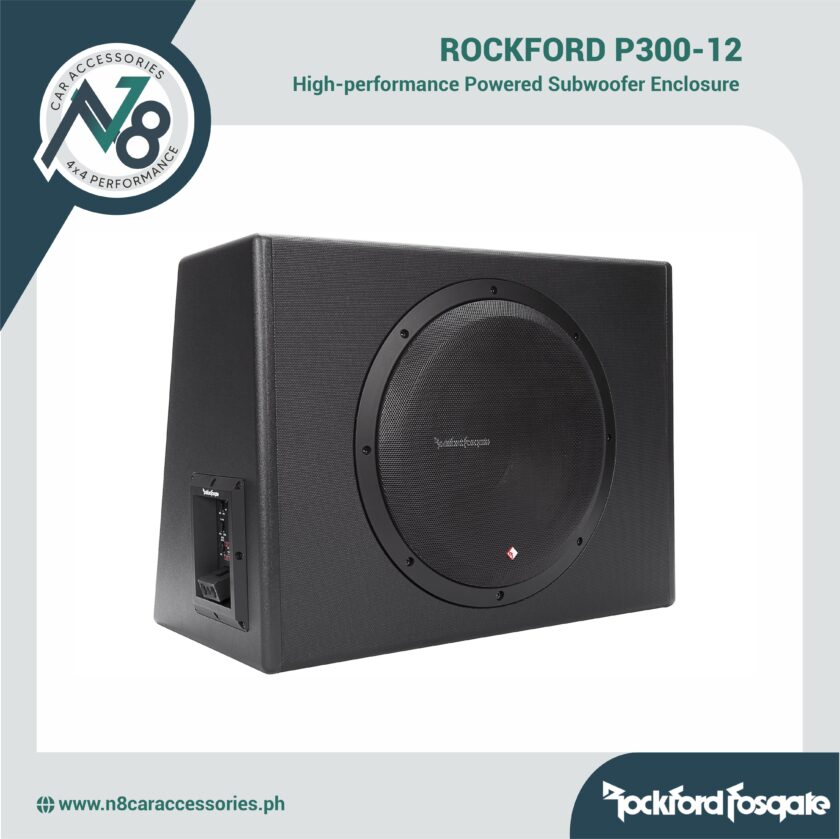 Rockford Fosgate Punch P300-12 Subwoofer Enclosure with Built-in 300 ...