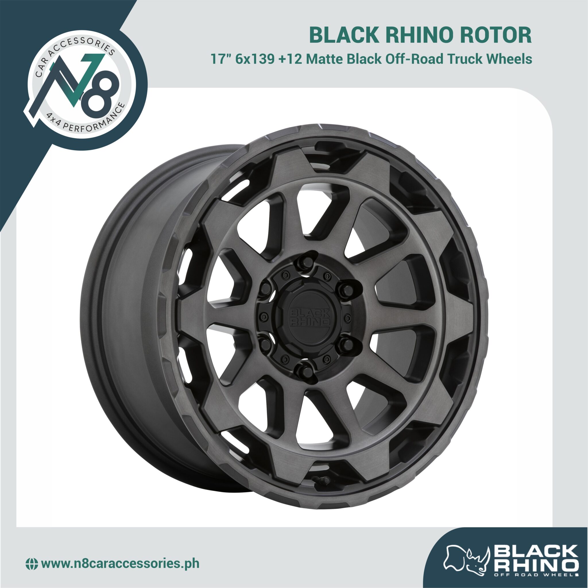 Black Rhino Rotor 18