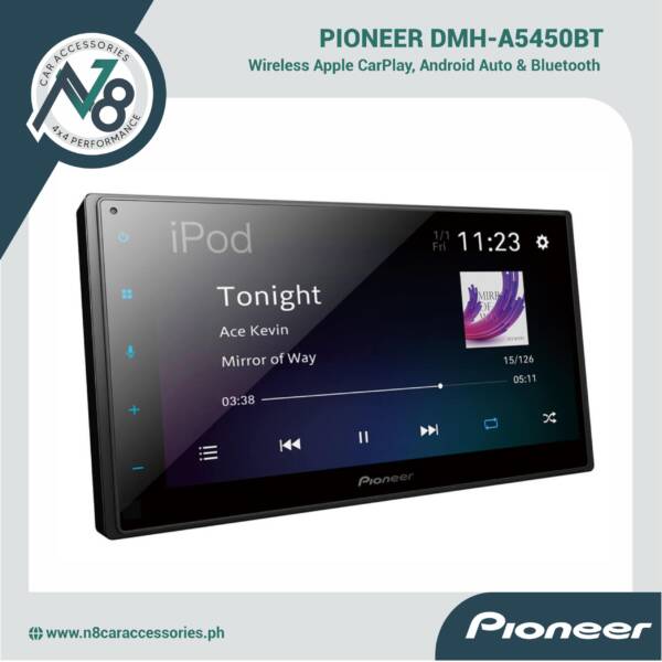 Pioneer DMH-A5450BT Multimedia Receiver Wireless Apple CarPlay, Android Auto & Bluetooth Genuine