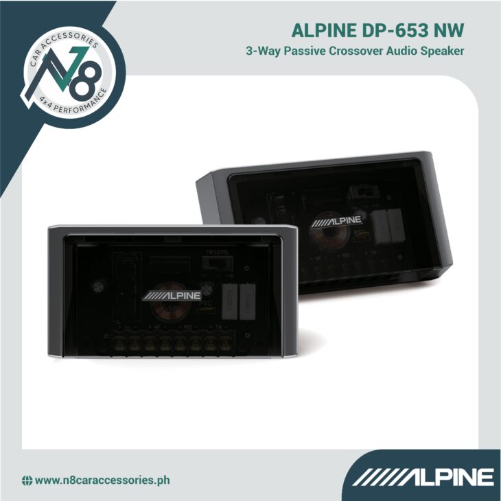 Alpine DP-653 NW 3-Way Passive Crossover Audio Speaker Genuine - N8 Car ...