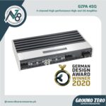 Ground Zero GZPA 4SQ 4-channel High Performance SQ Amplifier Genuine