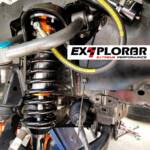EXPLORER Rock 2.5 Series Adjustable Mono Shocks Hilux Revo 2016-2020 Genuine - Image 7
