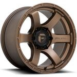 Fuel Rush D768 17x9 6x139.7 et 01 Matte Bronze Genuine - Image 4