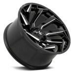 Fuel Reaction D753 17x9 6x135/139.7 et 01 Gloss Black Milled Genuine - Image 3