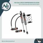 F0X 2.5 PERFORMANCE ELITE SERIES RESERVOIR (DSC) DUAL SPEED COMPRESSION ADJUSTER Genuine
