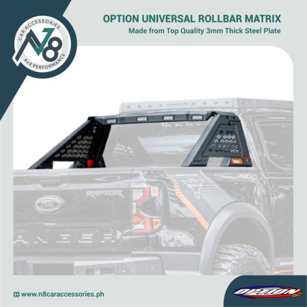 OPTION UNIVERSAL ROLLBAR MATRIX Genuine