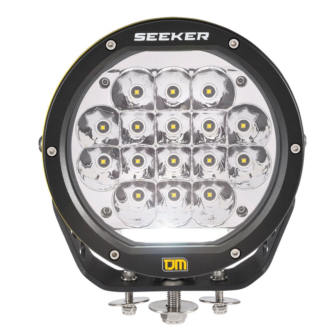 TJM SEEKER SERIES GEN 2 180 7inch DRIVING LIGHTS (WITH HARNESS) Genuine - Image 2