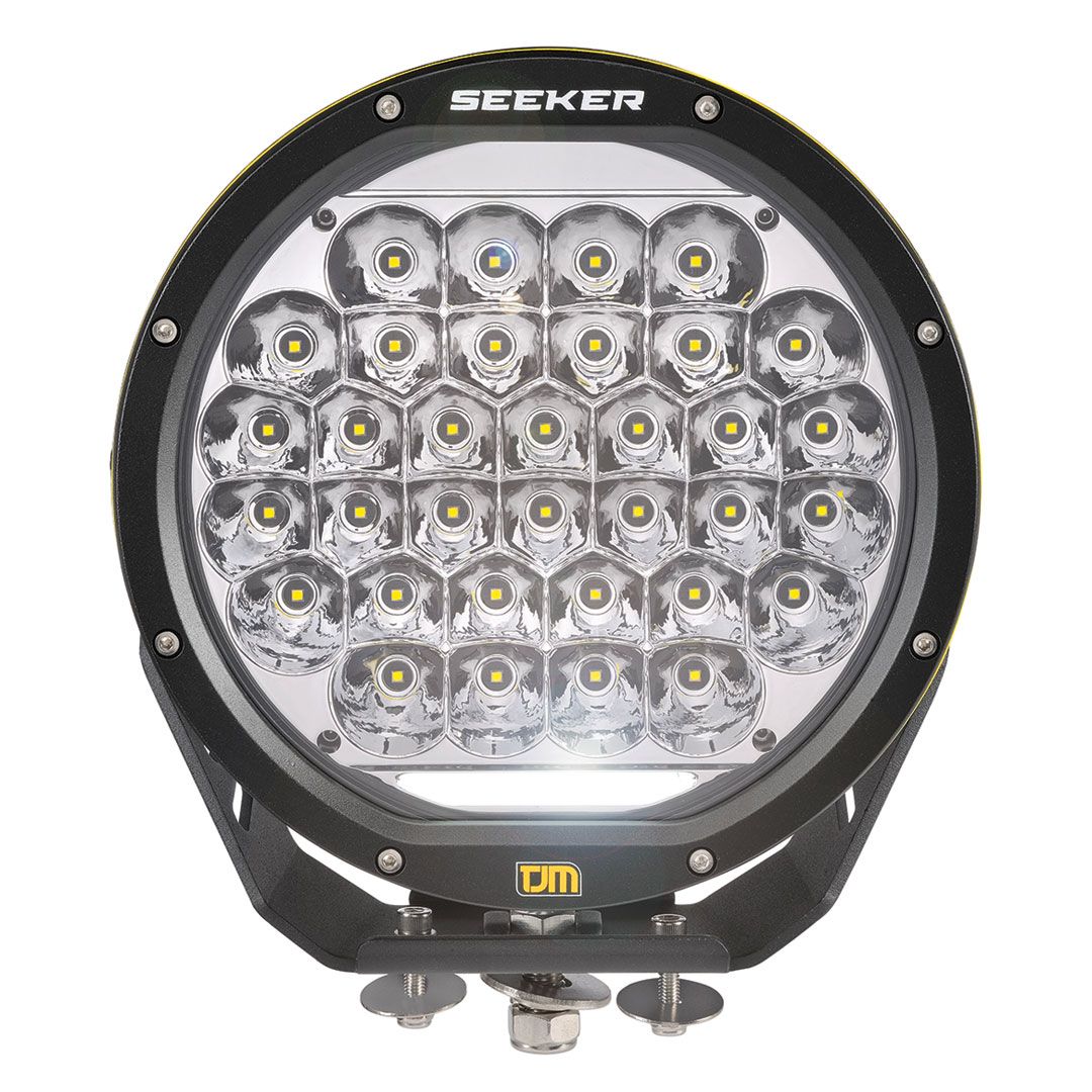 TJM SEEKER SERIES GEN 2 230 9inch DRIVING LIGHTS (WITH HARNESS) Genuine - Image 2