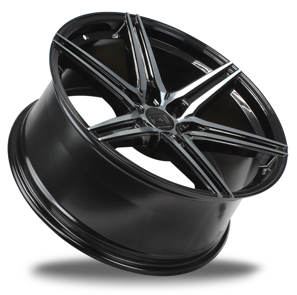 BLACK MAMBA FLEX 20x9" 139.7 +18 BLACK POLISH CLEAR COATING Genuine - Image 4