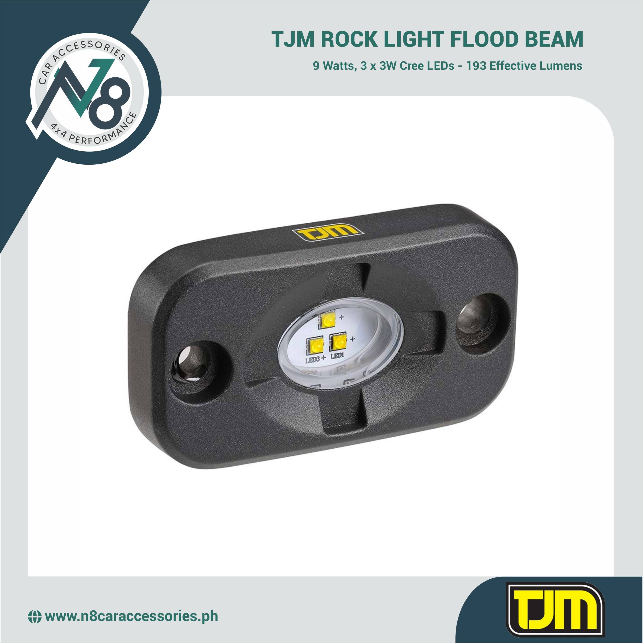 TJM ROCK LIGHT FLOOD BEAM Genuine