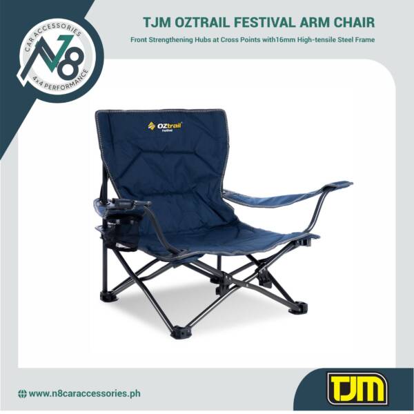 TJM OZTRAIL FESTIVAL ARM CHAIR PN: CA300006 Genuine