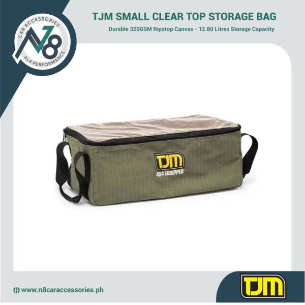 TJM SMALL CLEAR TOP STORAGE BAG Genuine