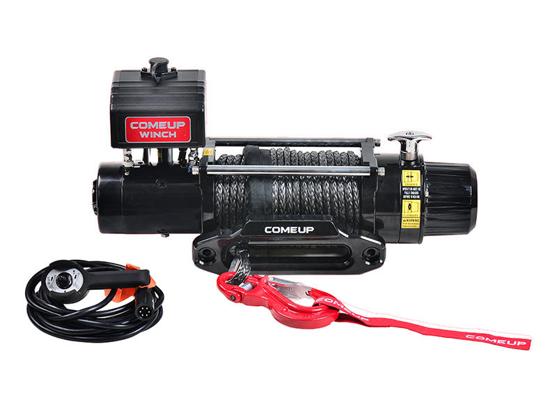 COMEUP WINCH DV-9s 12v 9, 000 LB (SYNTHETIC ROPE) Genuine - Image 2