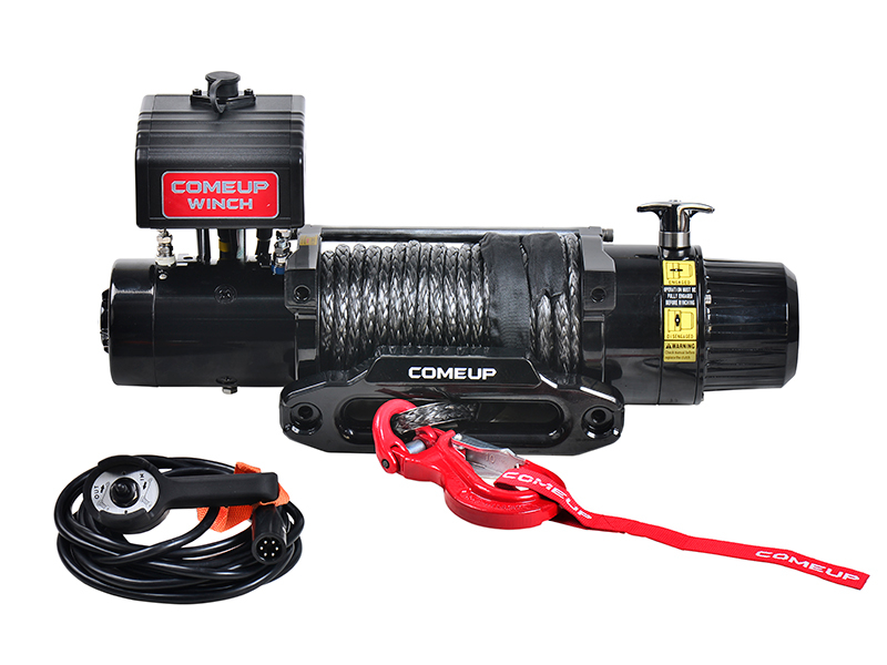 COMEUP WINCH DV-12s 12v 12, 000 LB (SYNTHETIC ROPE) Genuine - Image 2