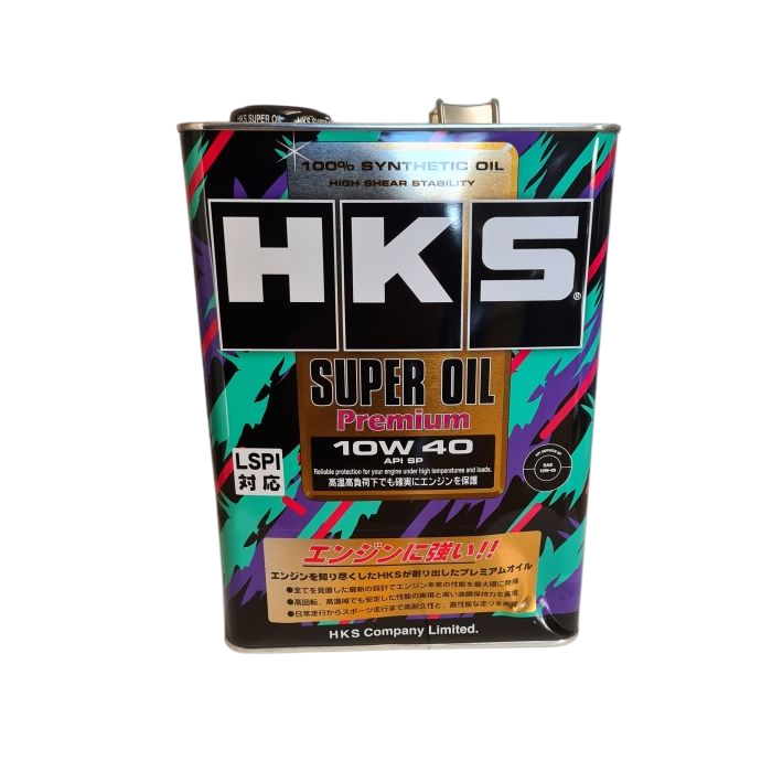 HKS 10W40 Gas 4L Super Premium Oil PN#52001-AK110 Genuine - Image 6