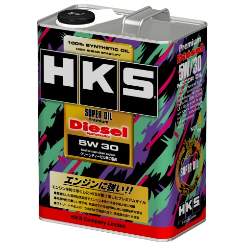 HKS 5W30 Diesel 4L Super Premium Oil PN#52001-AK117 Genuine - Image 3