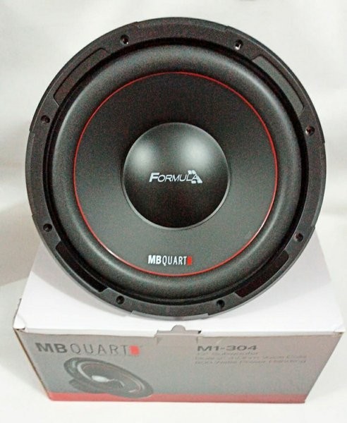 MB QUART M1-304 12" Dual Voice Coil 600 Watt Car Audio Subwoofer Genuine - Image 7