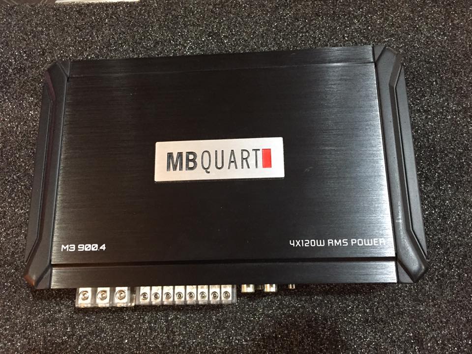 MB QUART M3-9004 Full Range 4 Channel Car Audio Amplifier Genuine - Image 4