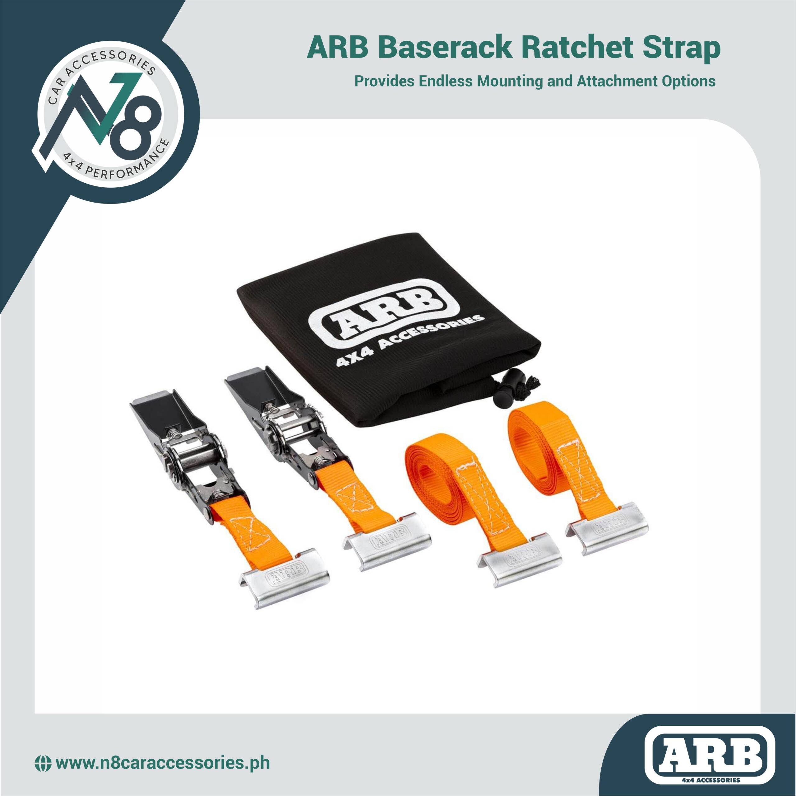 ARB Baserack Ratchet Strap Genuine