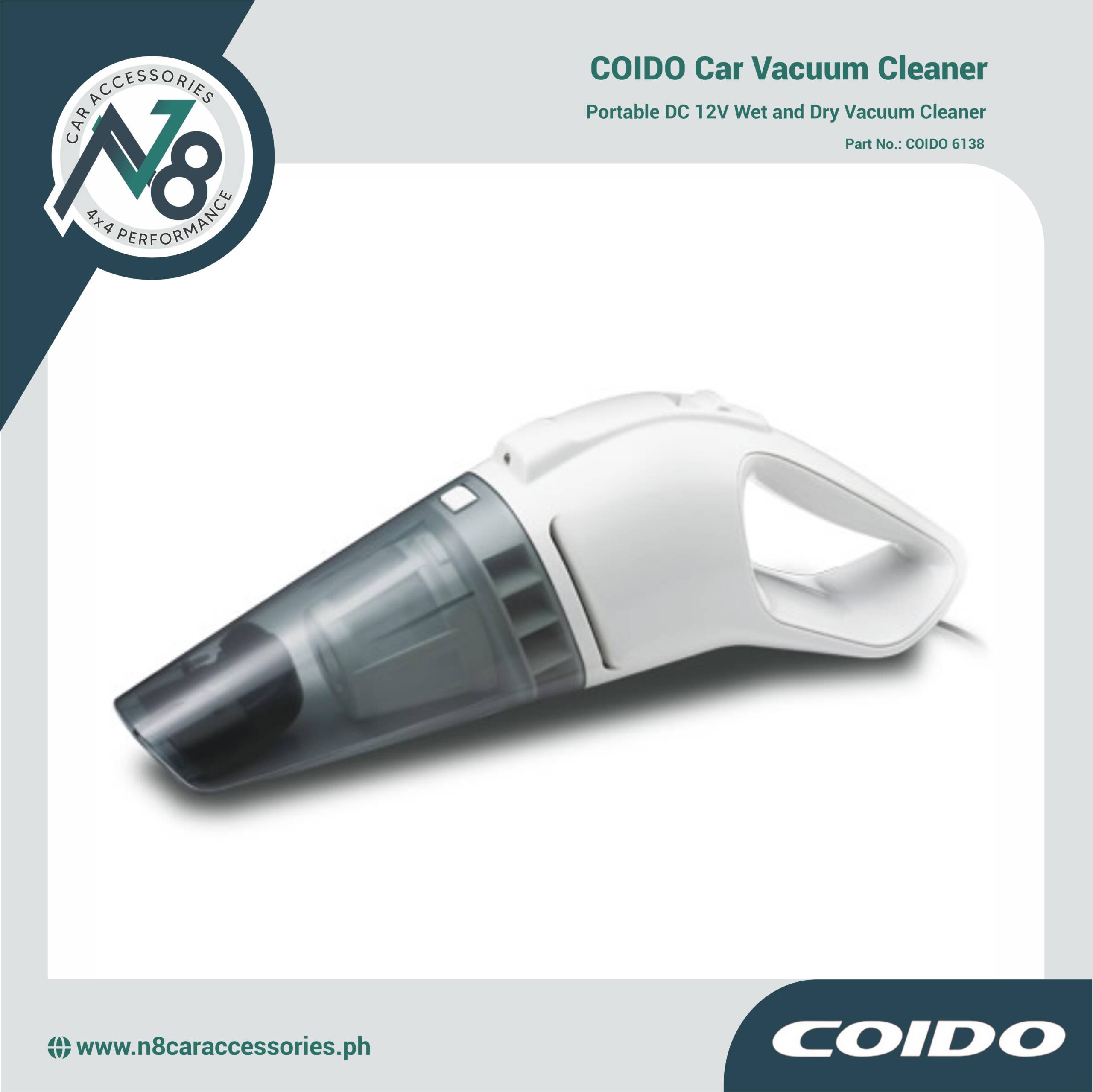 COIDO Vacuum Cleaner 6133 Genuine