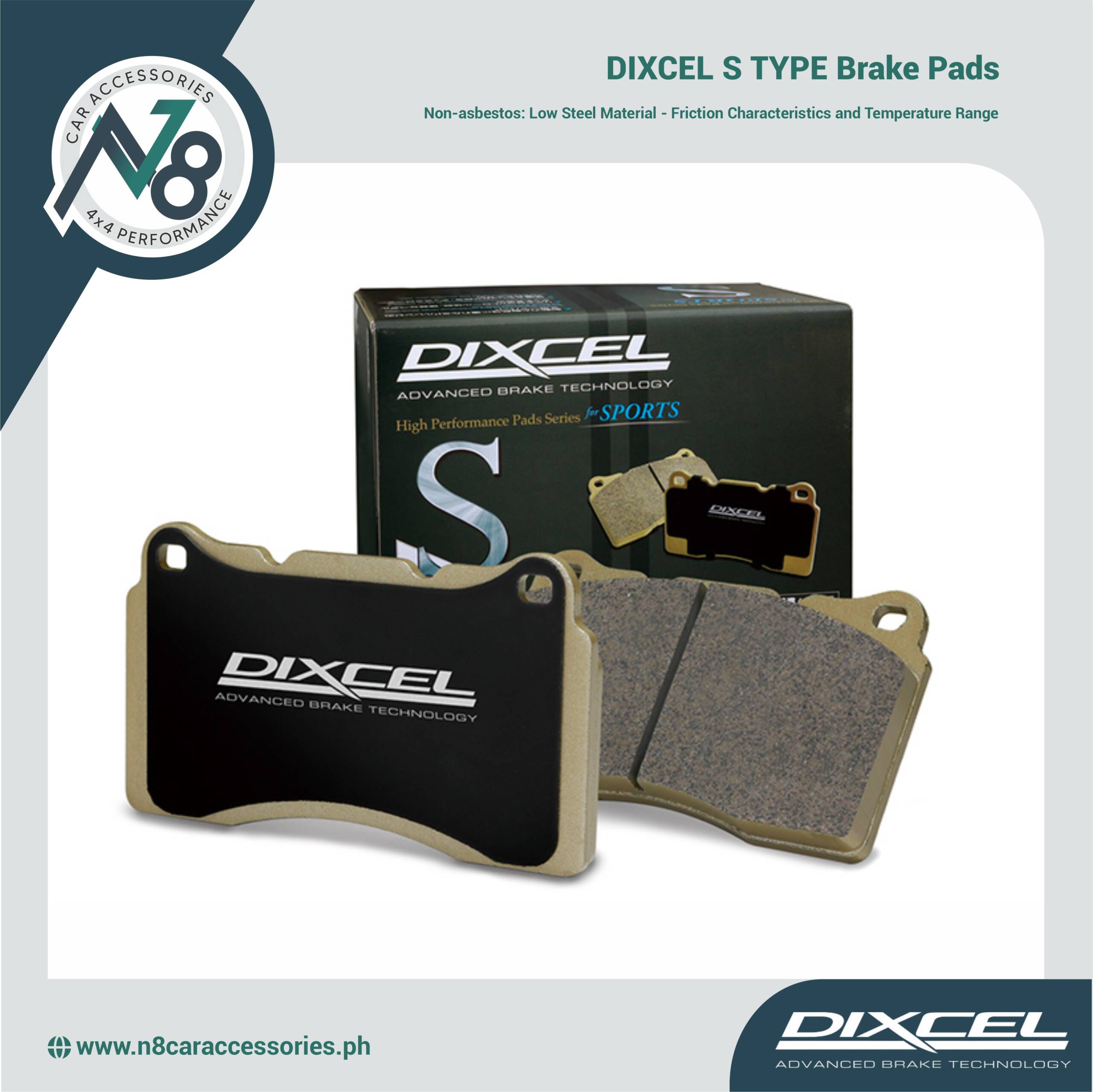 DIXCEL Street & Circuit S TYPE Brake Pads Genuine