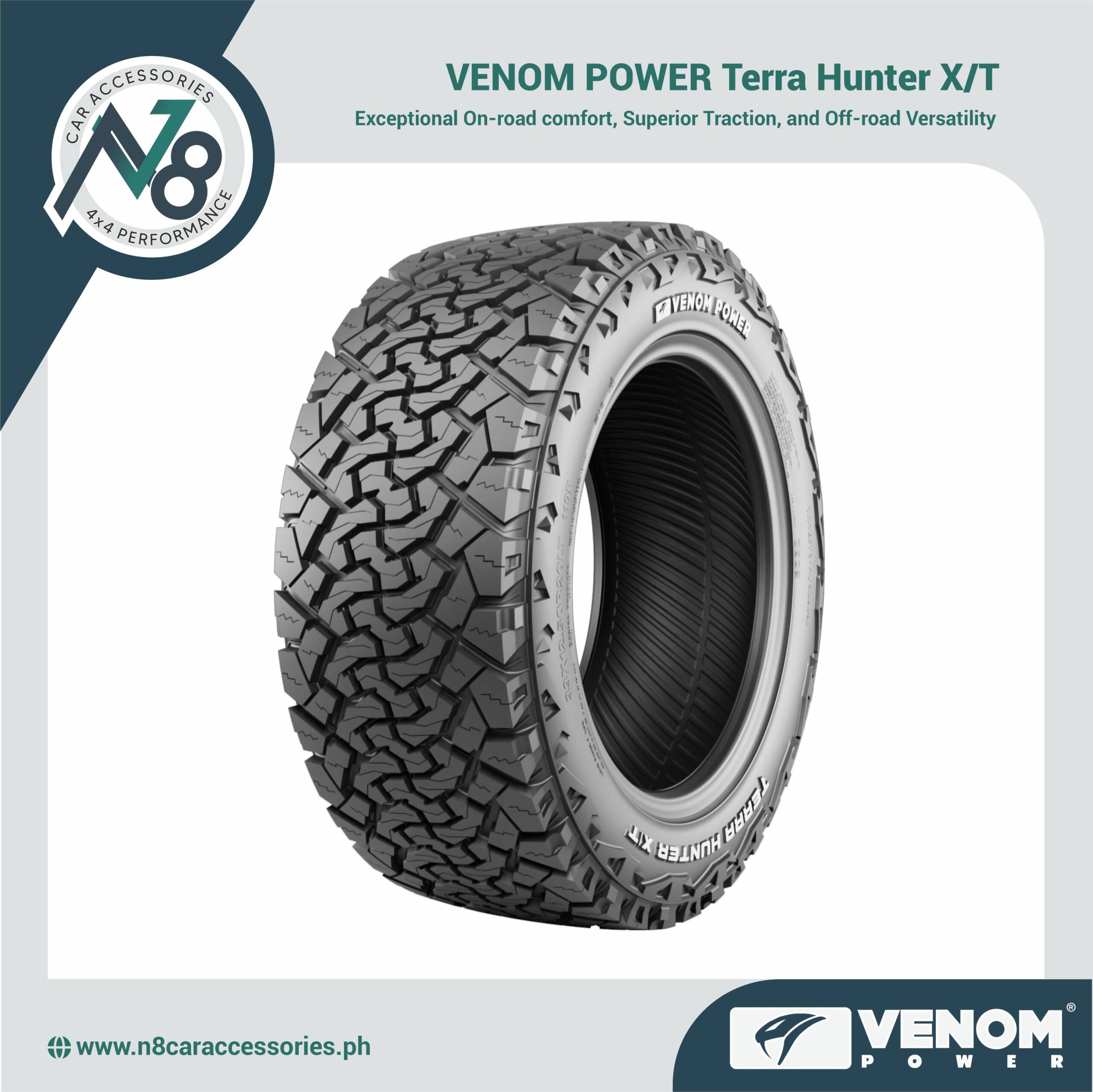 VENOM POWER Terra Hunter X/T Genuine