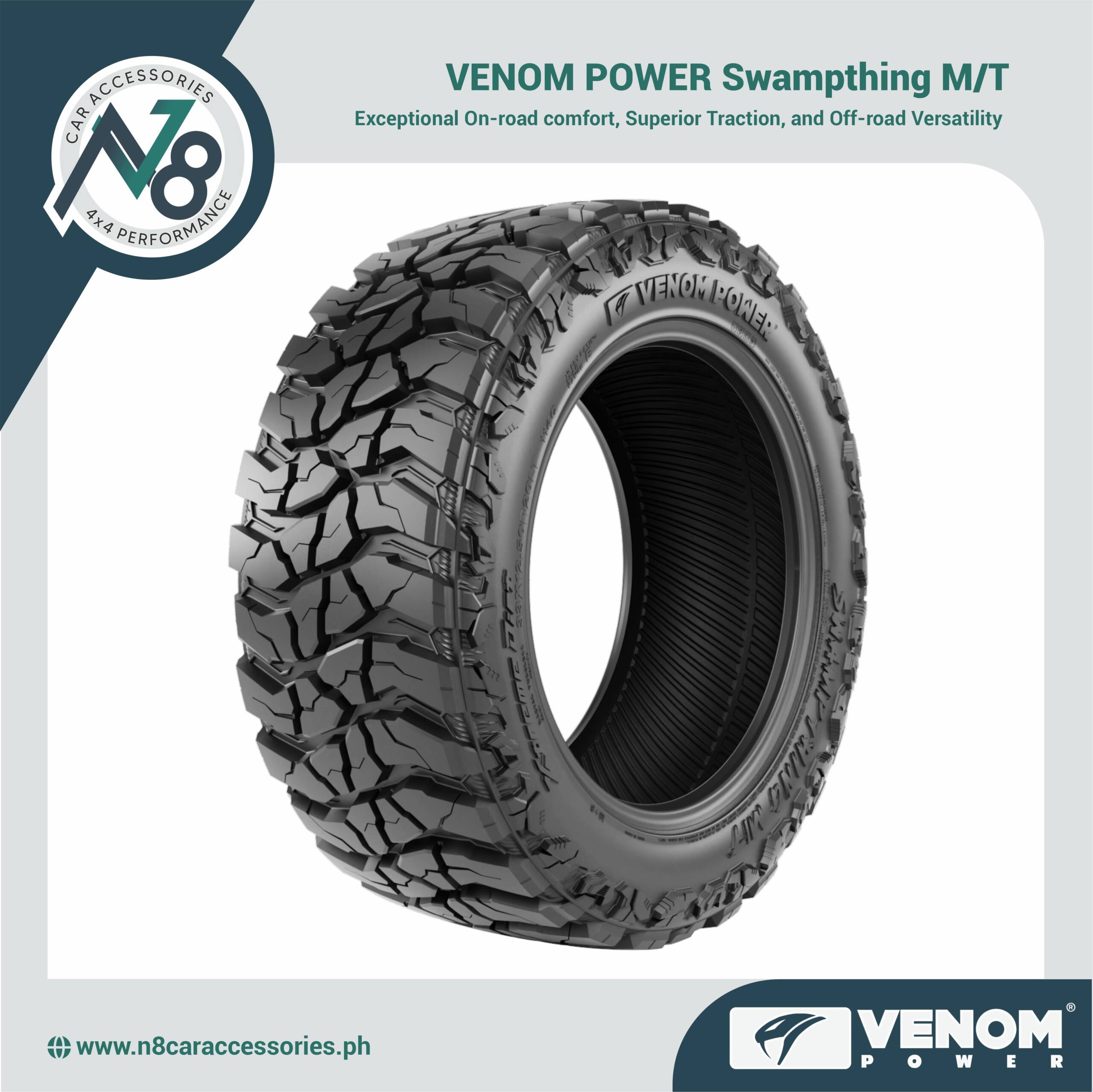 VENOM POWER Swampthing M/T Genuine