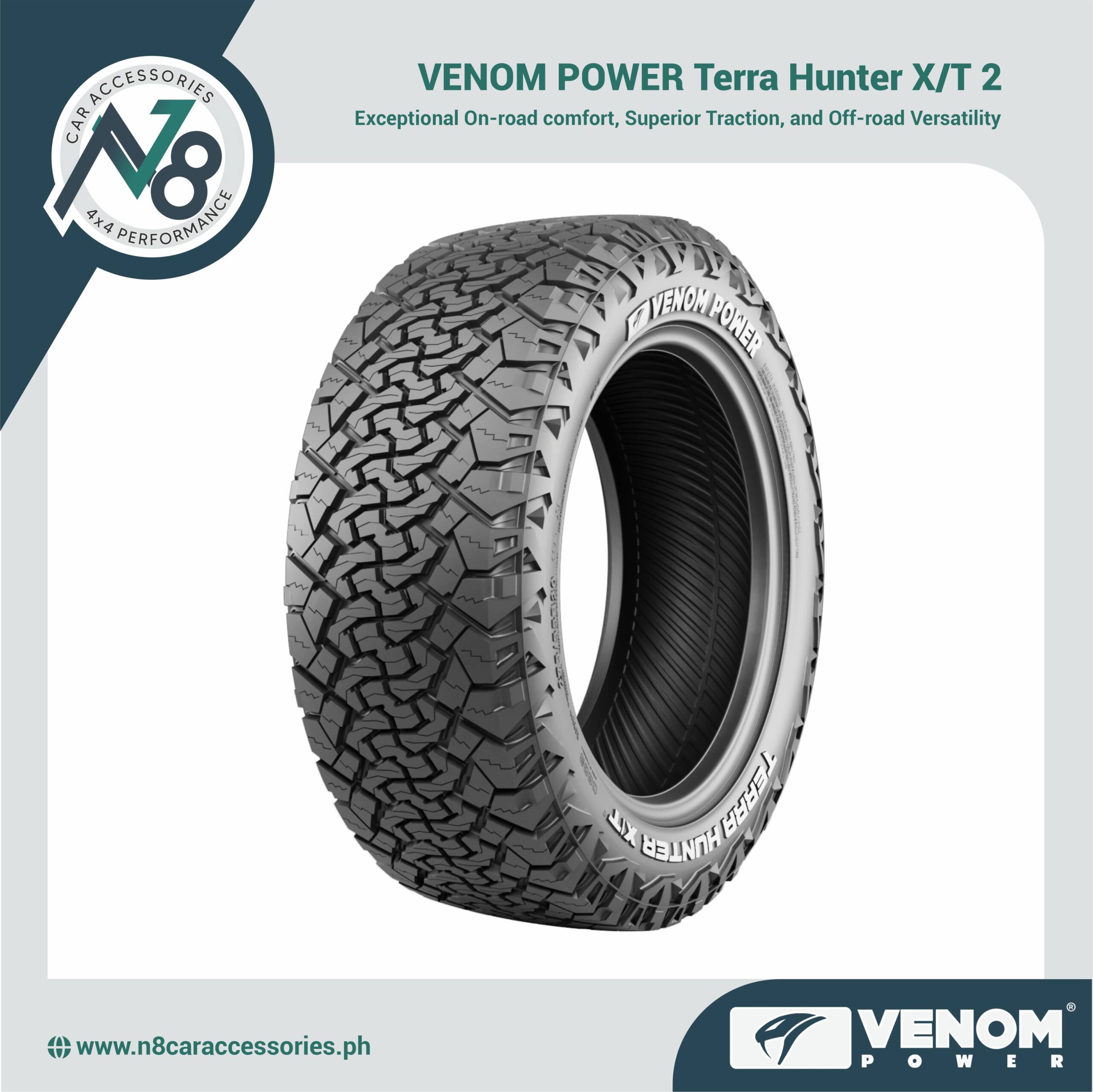 VENOM POWER Terra Hunter X/T 2 Genuine