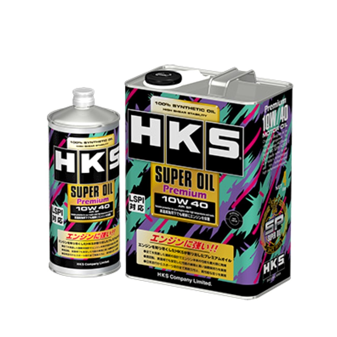 HKS 10W40 Gas 4L Super Premium Oil PN#52001-AK110 Genuine - Image 2