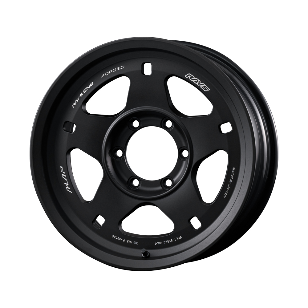 VOLK RAYS 17X8.5 6H - 139 +0 ALAP 05X Blast Black Genuine - Image 2