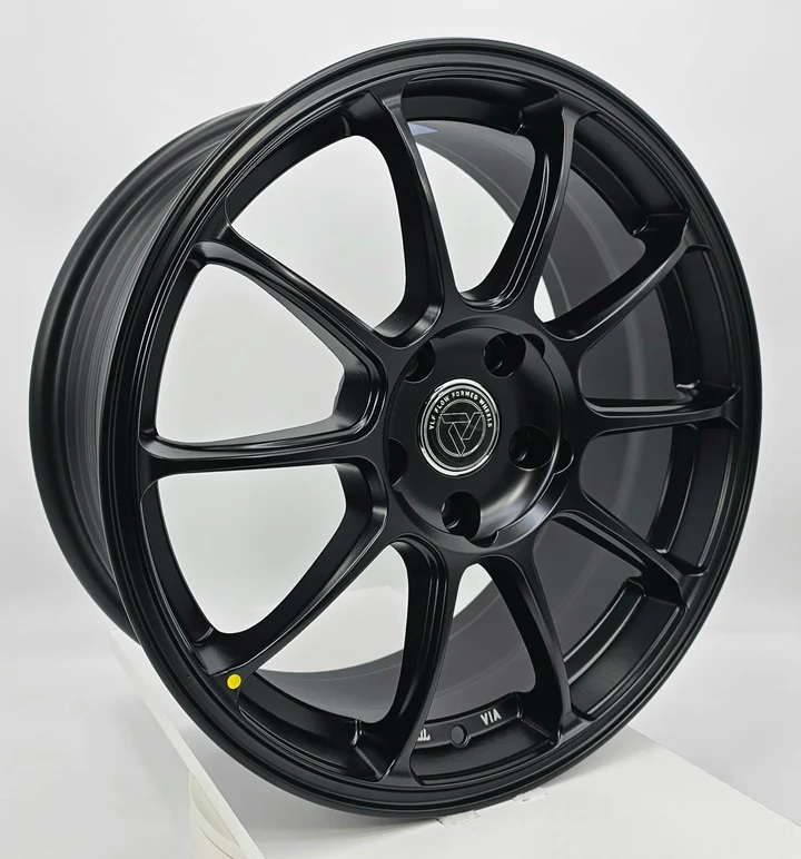 VLF ULF15 17x7.5 5x114.3 et35 Matte Black Genuine - Image 2