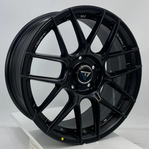 VLF 38 17x7.5 5x114.3 et38 Matte Black Genuine - Image 2