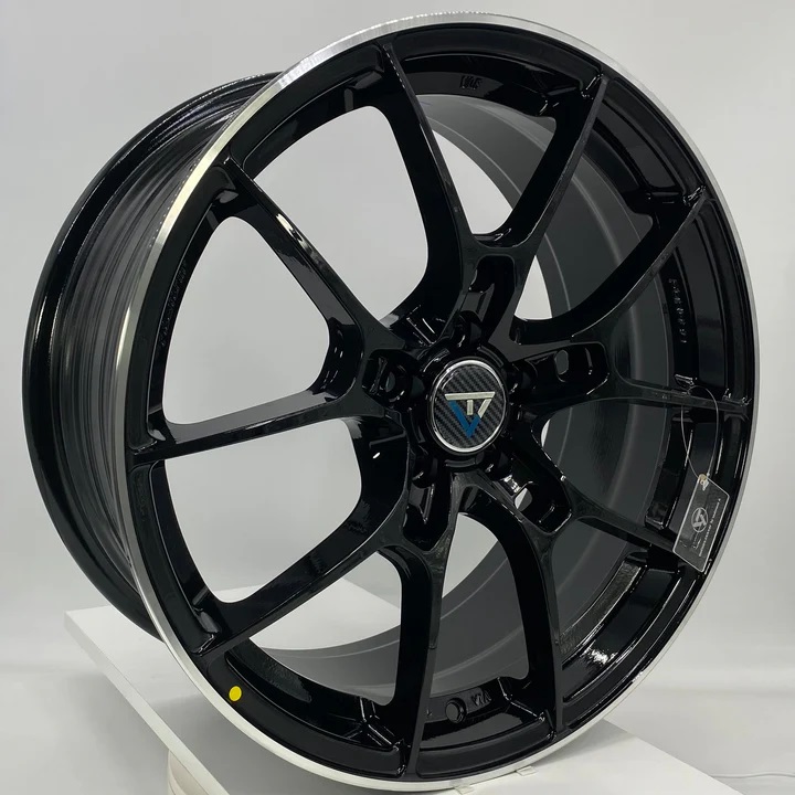 VLF ULF09 17x7.5 5x100 et40 Gloss Black Genuine - Image 2