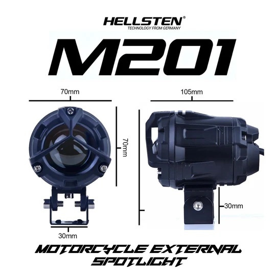 HELLSTEN M201 Auxiliary Lights Genuine - Image 2