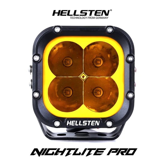 HELLSTEN Nitelite PRO Yellow - PAIR Genuine - Image 3