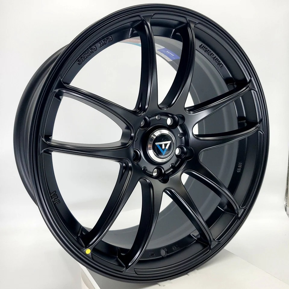 VLF 11 v.2 15x6.5 4x100 et35 Matte Black Genuine - Image 2