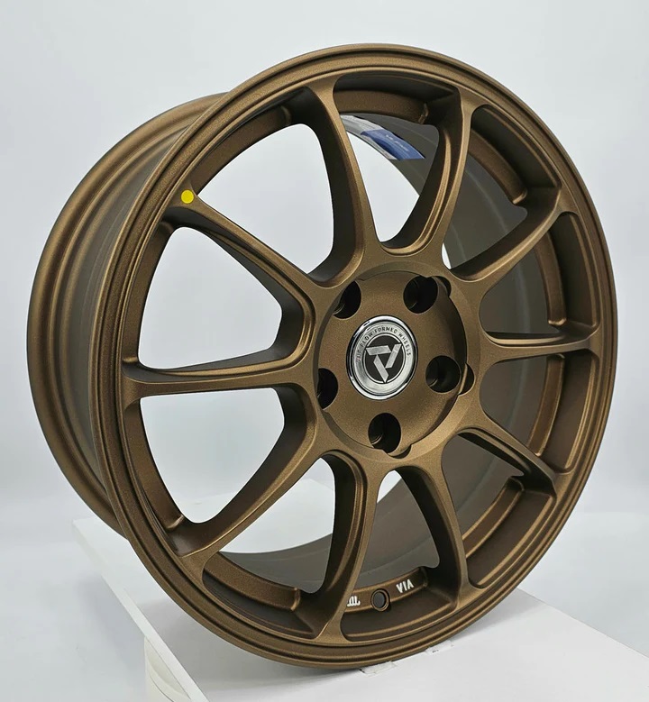 VLF ULF15 15x7 4x100 et35 Matte Bronze Genuine - Image 2