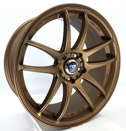 VLF 11 v.2 16x7 4x100 et38 Matte Bronze Genuine - Image 2